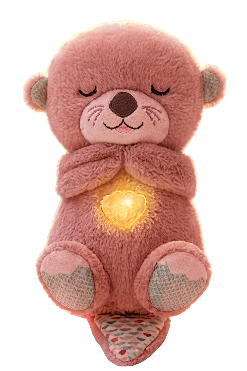 Heartbeat & Light-Up Belly Bear