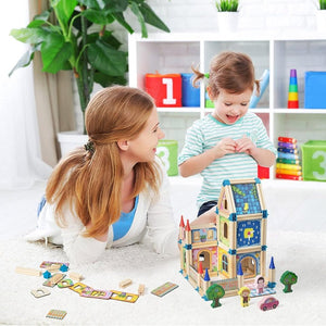 Wooden Architecture Building Blocks Toy